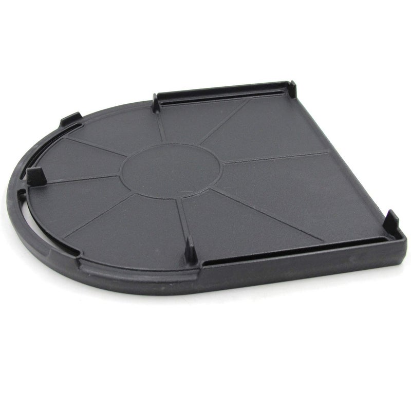 Hongso Matte Cast Iron Griddle for Coleman Roadtrip Swaptop Grill, Parts for Coleman Road Trip 285 225, Flat Half Grill Griddle Pan of Coleman Roadtrip Grill Accessories, 12 13/16" x 12 5/16", 1-pk - Image 5